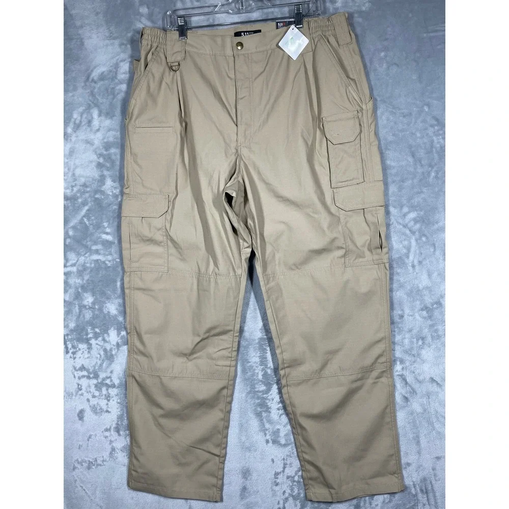 5.11 Tactical Taclite Pro Pants 40x32 TDU Khaki Ripstop Cargo Work 74273 NEW